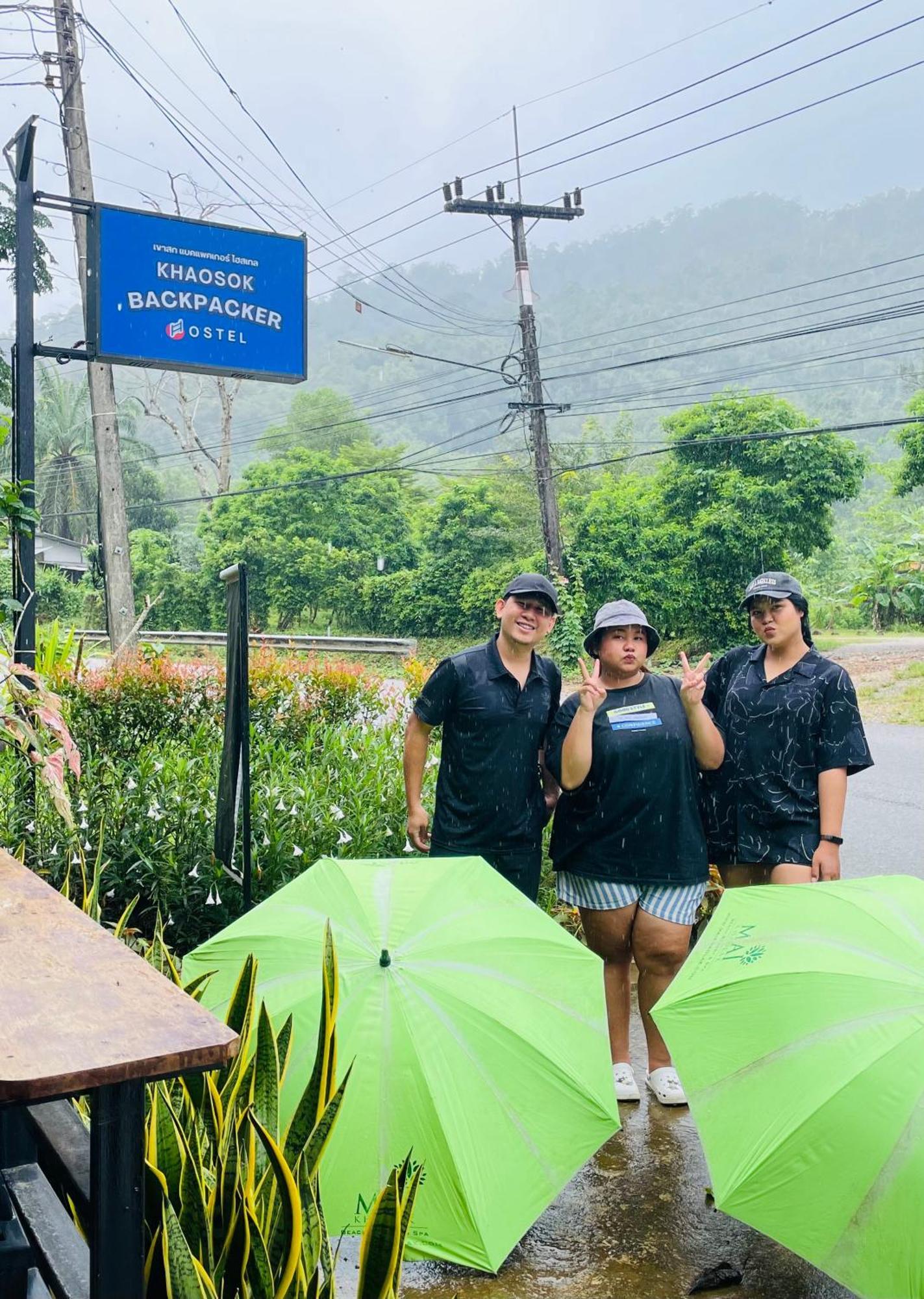 Khao Sok National Park Khao Sok Backpacker Hostel מראה חיצוני תמונה